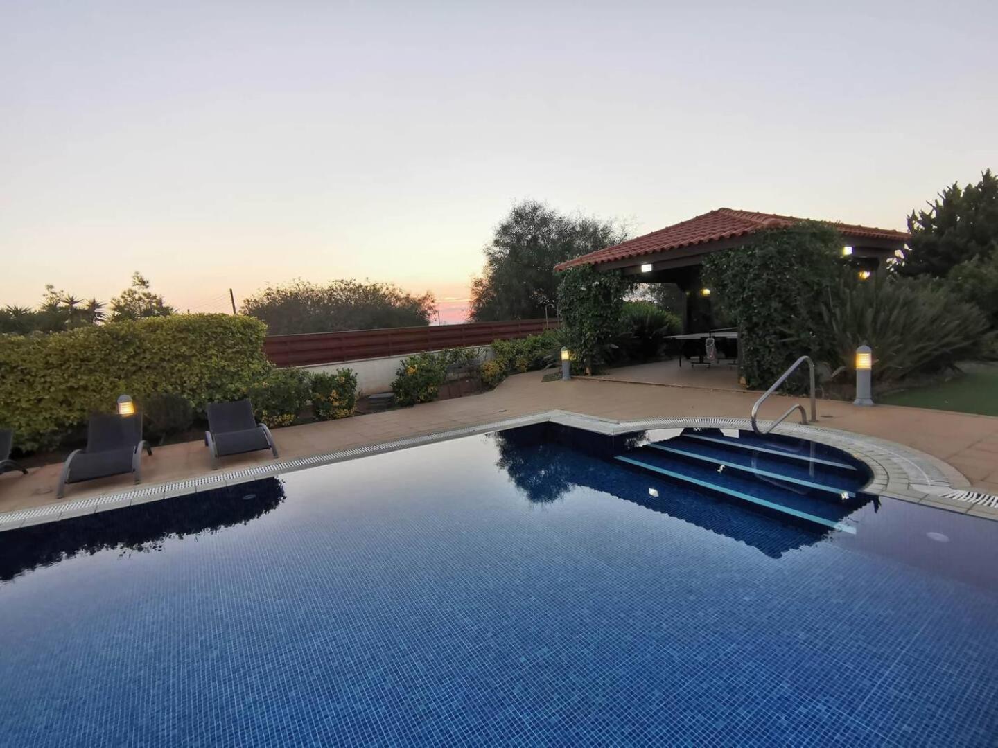 Orchard Blossom Private Villa With Pool Phrenaros Exterior photo