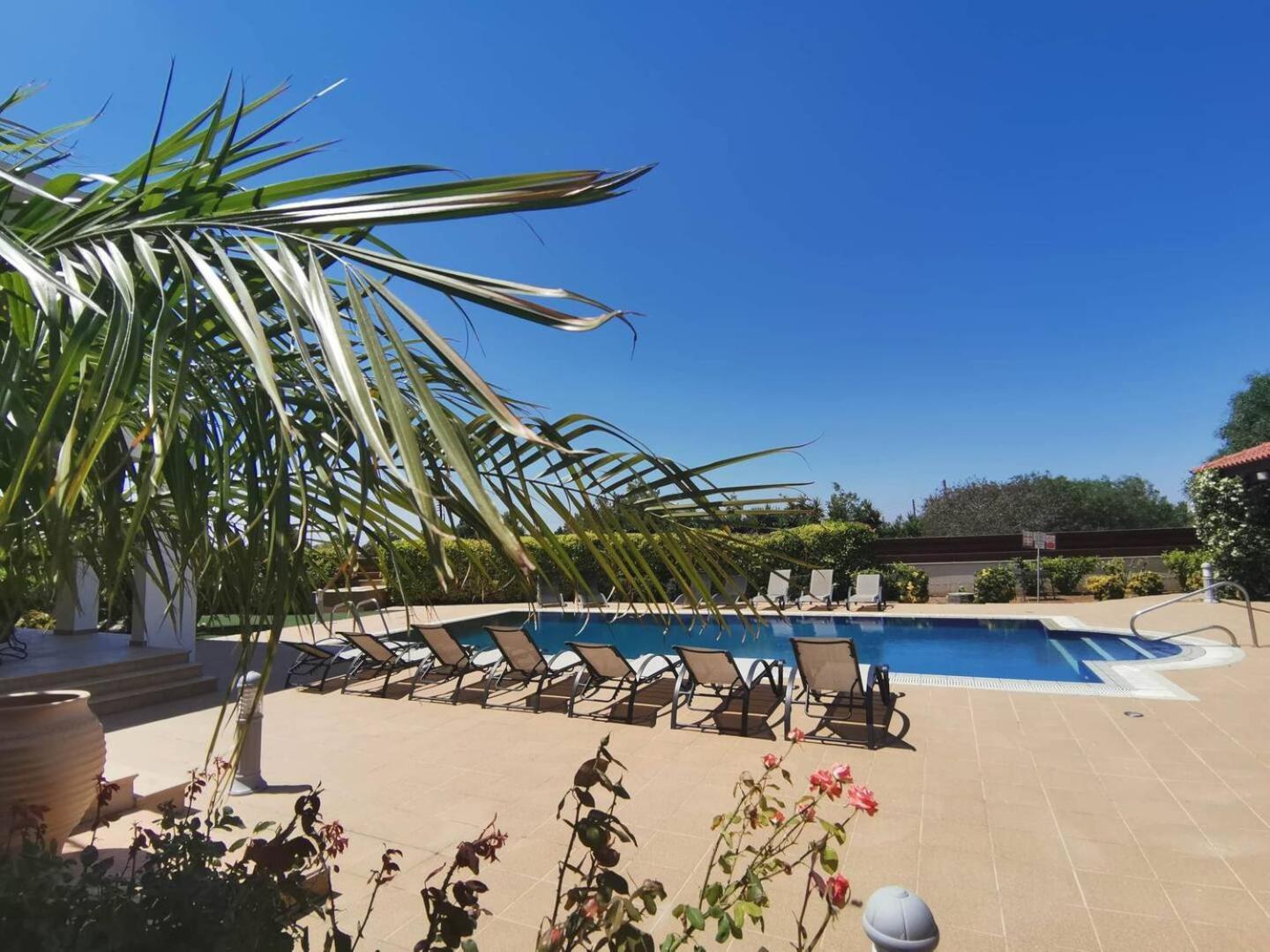 Orchard Blossom Private Villa With Pool Phrenaros Exterior photo